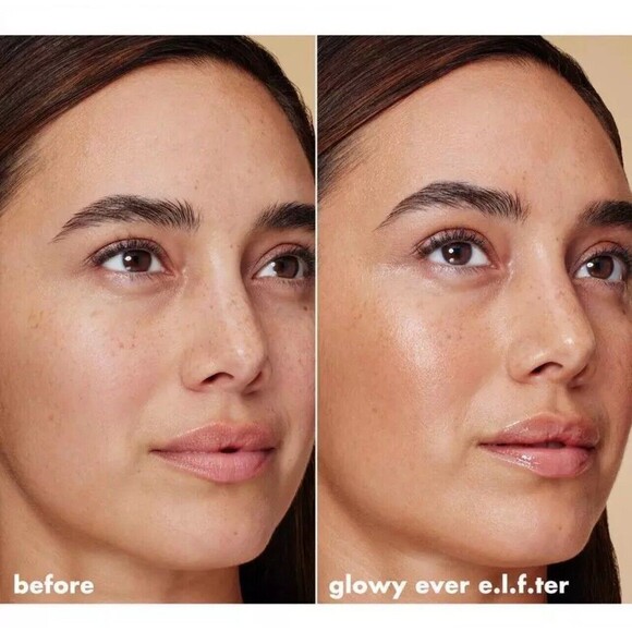 e.l.f. Bronzing Drops Pure Gold New Product NIB 1 Full Sz Can Mix In Moisturizer - Picture 5 of 11